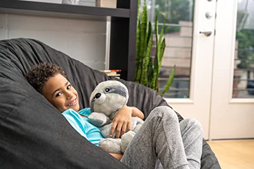 Hugimals Weighted Stuffed Animal for Kids and Adults to Lower Stress - Sam Soothing Plush Sloth from Hugimals