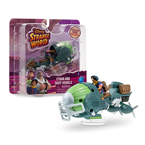Strange World Ethan and Skiff Vehicle by Basic Fun