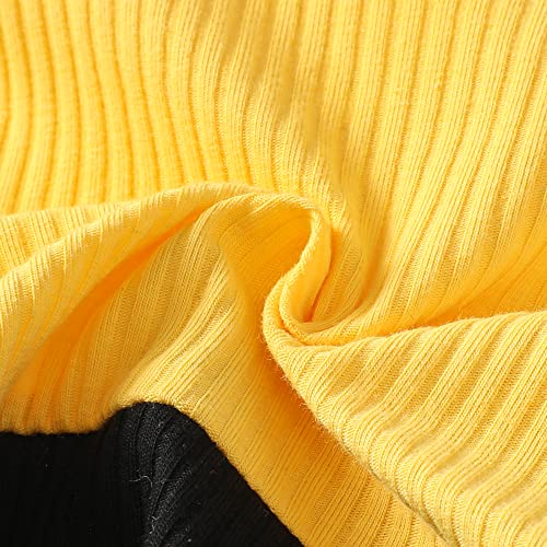 NZRVAWS 6 Month Boy Clothes Infant Baby Boy Summer Outifit 12 Month Yellow T-Shirt+Pants 2 Piece Boy Clothing by 