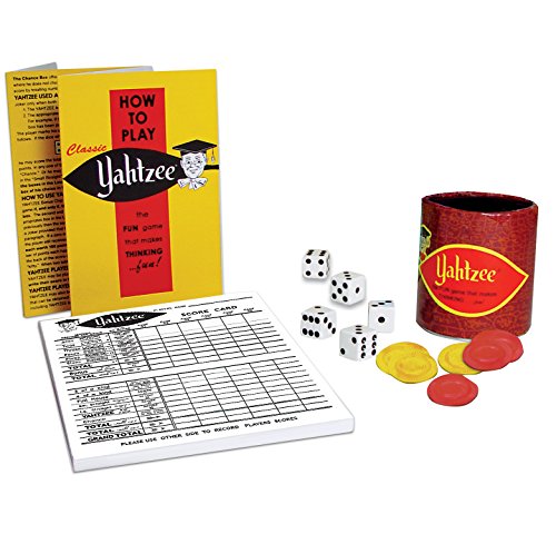 Classic Yahtzee, An Exciting Game Of Skill And Chance for age 8 and up from Rejects from Studios