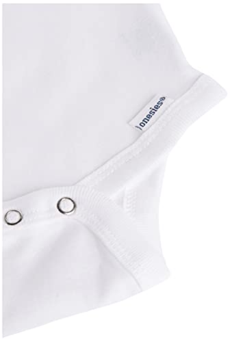 Gerber Baby 5-Pack or 15 Multi Size Organic Short Sleeve Onesies Bodysuits, White 5 Pack, 3-6 Months by GERLO