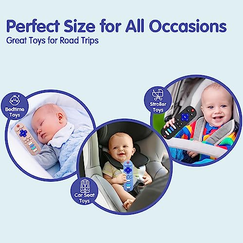 Baby Teether Toys - TV Remote Control Shape Silicone Toddler Teething Toys for Babies 6-12 Months (Black + Dark Purple) from YAYA GIFTS CO., LIMITED