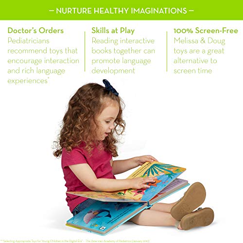 Melissa & Doug Children's Book - Poke-a-Dot: Whoâs in the Ocean (Board Book with Buttons to Pop) by Melissa & Doug