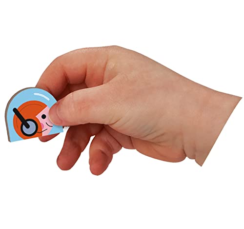 Janod MagnetiBook 69 pc Magnetic Racer Vehicles Game for Imagination Play - Book Shaped Travel/Storage Case Included - S.T.E.M. Toy for Ages 3+ by Juratoys US Corp