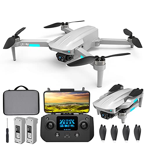 HHD Drones with Camera for Adults 4k, Easy GPS Quadcopter for Beginner with 40 mins Flight Time, 5G FPV Transmission, Auto Return Home, Follow Me, 2 Batteries from HHD