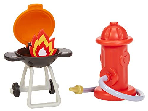 Letâs Go Cozy Coupeâ¢ Fire Station Playset with Fire Truck Mini Push and Play Vehicle for Tabletop or Floor Push Play Car Fun for Toddlers, Boys, Girls 3+ Years from MGA Entertainment