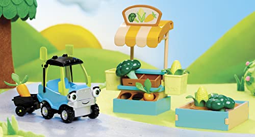Little Tikes Letâs Go Cozy Coupe Farmers Market Playset with Push and Play Vehicle for Tabletop or Floor Car Fun for Toddlers, Boys, Girls 3+ Years by MGA Entertainment