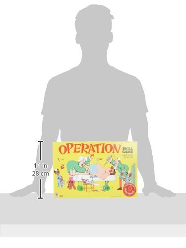 Operation Electronic Board Game With Cards Kids Skill Game Ages 6 and Up (Amazon Exclusive) by Hasbro