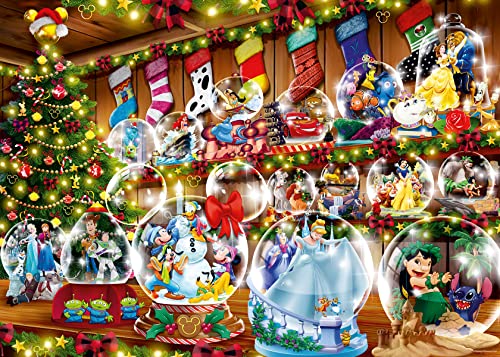 Ravensburger Disney Snow Globes 1000 Piece Jigsaw Puzzle for Adults - 16772 - Every Piece is Unique, Softclick Technology Means Pieces Fit Together Perfectly by Ravensburger