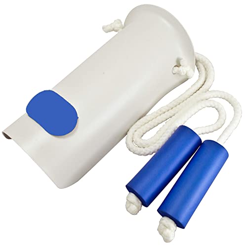 Mars Wellness Deluxe Molded Sock Aid Donner - Foam Grip Handles - 31" Adjustable Cords - Compression Sock Helper Stocking Slider - Elderly, Senior, Pregnant Diabetics (Colors May Vary) - 1 Pack from Mars Wellness