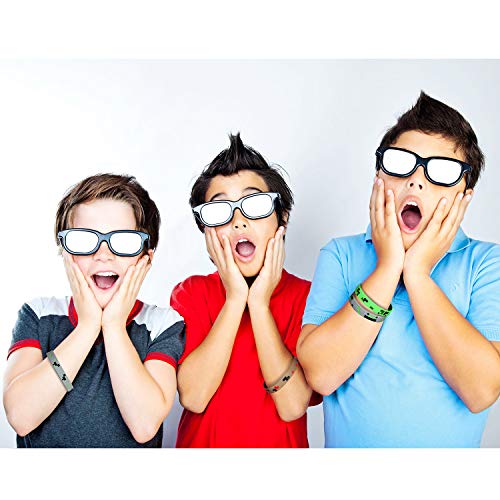 24 Pieces Pixelated Miner Crafting Style Character Wristband Bracelets Silicone Wristbands, Pixelated Theme Bracelet Designs for Mining Themed or Crafting Style Party Supplies (24 Pieces, Style 1) by Jovitec