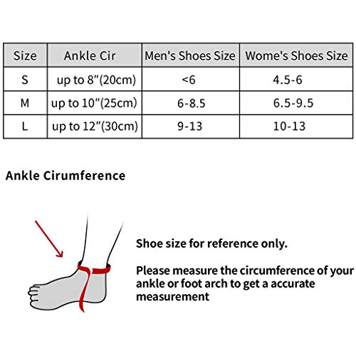 Ankle Support for Men and Women - Neoprene Breathable Adjustable Ankle Brace Sprain for Running, Basketball by Cotill (Medium) â¦ from Cotill