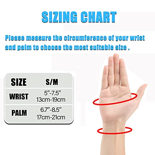 Reversible Thumb & Wrist Stabilizer Splint Brace for Trigger Finger, Pain Relief, Arthritis, Tendonitis, BlackBerry Thumb, Sprained - Light Weight, Breathable from Kmtooon