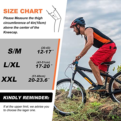 BAMWELT-Elite Knee Brace for Meniscus Tear,ACL,Arthritis,Joint Pain Relief, Upgraded Side Stabilizers & Patella Gel Pads, Support Men Women for Running, Workout, Non-Slip 4-Way Adjustable Wrap 2xl by BAMWELT