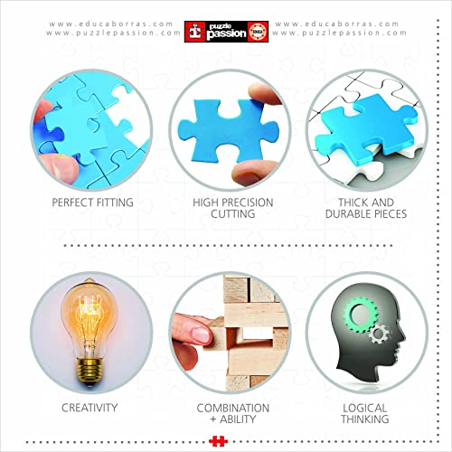 4,000 Piece Puzzle - The World Map by John N. Hansen Co. Inc.