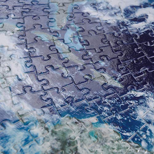 Blue Kazoo Earth Jigsaw Puzzle, 1000 Piece, Large Round Art Puzzle for Adults, Unique & Premium Quality by BlueKazoo