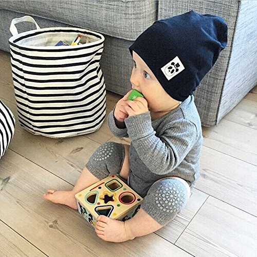 Baby Crawling Anti-Slip Knee, Unisex Baby Toddlers Kneepads 5 Pairs from BOSONER