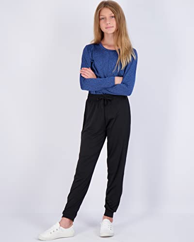 4 Pack: Girls Long Sleeve Active Quick Dry Fit Crew Neck T-Shirt Active Athletic Tops Essentials Soccer Sports Yoga Gym Shirts Young Teen Chica's Tees Sleep Zebra Summer Clothes- Set 6, M (10-12) from 