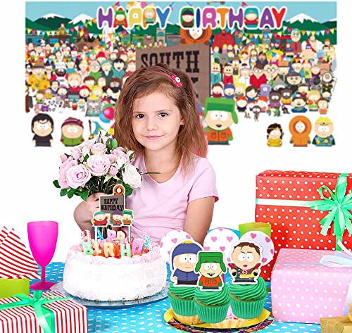 South Park Party Supplies Decorations Cake Topper Birthday Backdrop Background Decor from SAOWN