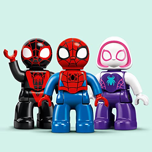 LEGO DUPLO Marvel Spider-Man Headquarters 10940 Spidey and His Amazing Friends TV Show Building Toy for Kids; New 2021 (36 Pieces) from LEGO