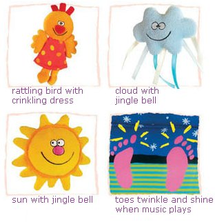 Taf Toys Toe Time Infant Car Seat Toy | Kick and Play Activity Center with Music, Lights, Mirror, and Jingling Toys | Fun Travel Baby Toy for Rear Car Seat | Easier Drive with Newborns, Babies from Generic