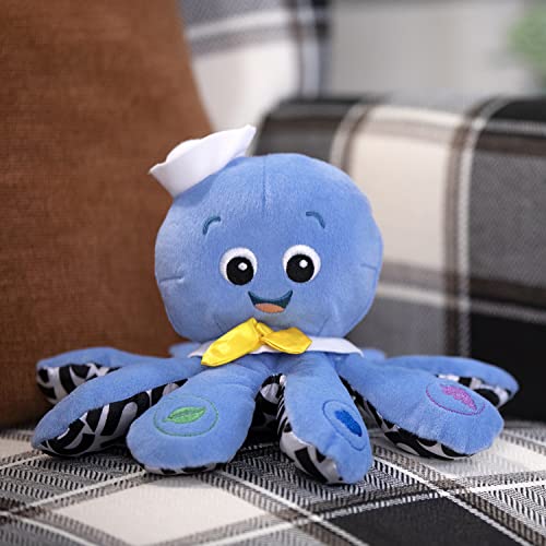 Baby Einstein Octoplush Musical Octopus Stuffed Animal Plush Toy, Age 3 Month+, Blue, 11" by Kids II