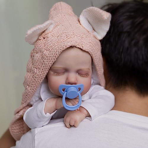 DayOffKids Realistic Reborn Baby Dolls:20 Inch Lifelike Realistic Newborn Doll Soft Cloth Body Baby Dolls That Look Real , Real Life Realistic Newborn Baby Dolls for Kids Age 3+ by DayOffKids
