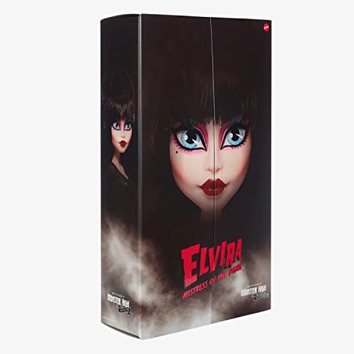 Monster High Skullector Elvira Mistress of The Dark Doll from Mattel