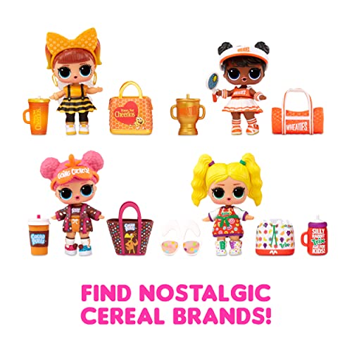 LOL Surprise Loves Mini Bites Cereal Dolls with 7 Surprises, Accessories, Limited Edition Doll, Cereal Theme, Collectible Doll- Great Gift for Girls Age 4+ by MGA Entertainment