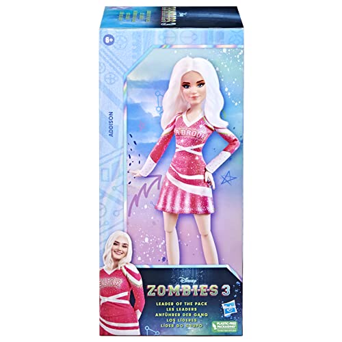 Disney Princess Zombies 3 Leader of The Pack Fashion Doll 4-Pack -- 12-Inch Dolls with Outfits and Accessories, Toy for Kids Ages 6 Years Old and Up by Hasbro