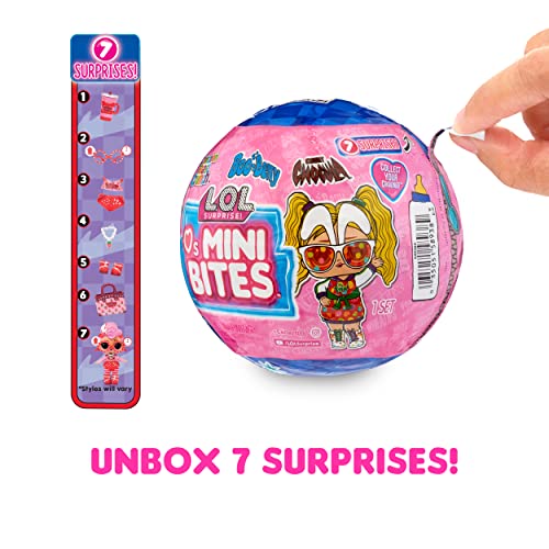 LOL Surprise Loves Mini Bites Cereal Dolls with 7 Surprises, Accessories, Limited Edition Doll, Cereal Theme, Collectible Doll- Great Gift for Girls Age 4+ by MGA Entertainment