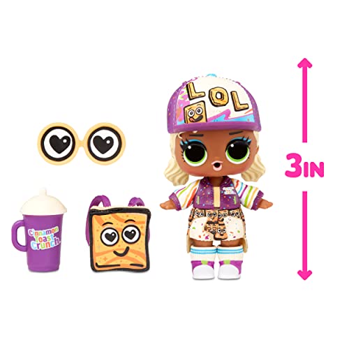 LOL Surprise Loves Mini Bites Cereal Dolls with 7 Surprises, Accessories, Limited Edition Doll, Cereal Theme, Collectible Doll- Great Gift for Girls Age 4+ by MGA Entertainment