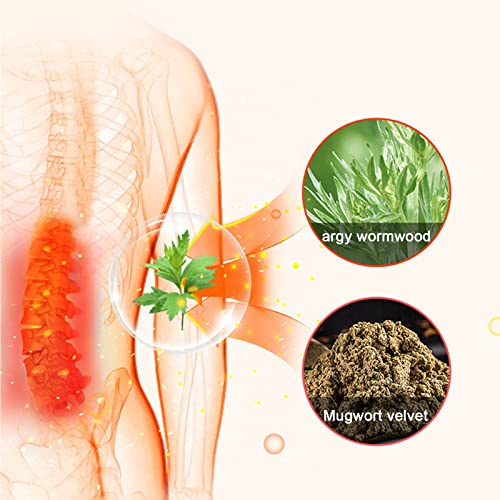 Self-Heating Waist Brace Wormwood Heating Pad, Lower Back Heating Belt Heating Fast, Support Belt Heat Deeper for Waist Back Pain Relief from Ke1Clo