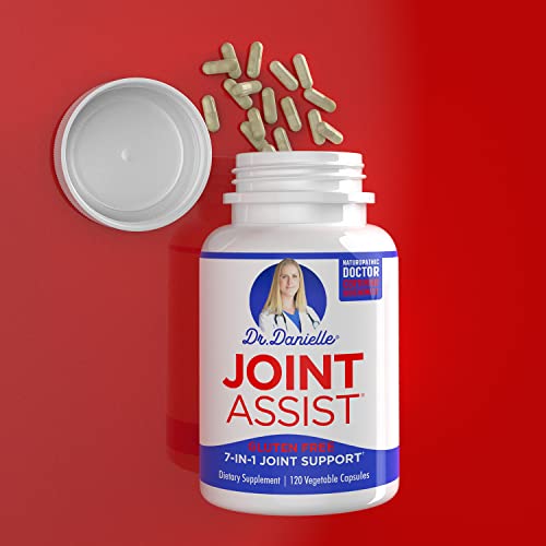 Joint Assist - Glucosamine Chondroitin Turmeric Msm Boswellia - Joint Support & Relief - 120 Capsules by Doctor Danielle