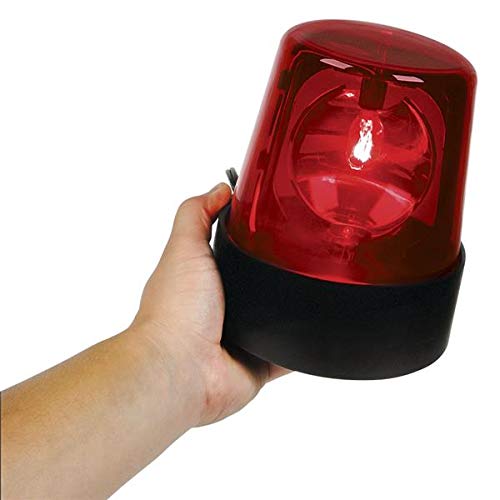 Rhode Island Novelty 7" Red Police Beacon Light by Rhode Island Novelties