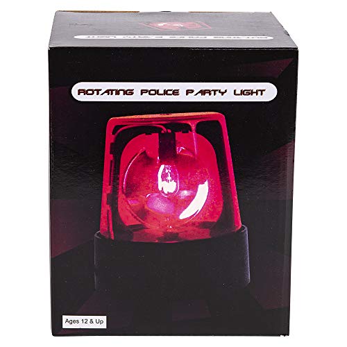Rhode Island Novelty 7" Red Police Beacon Light by Rhode Island Novelties