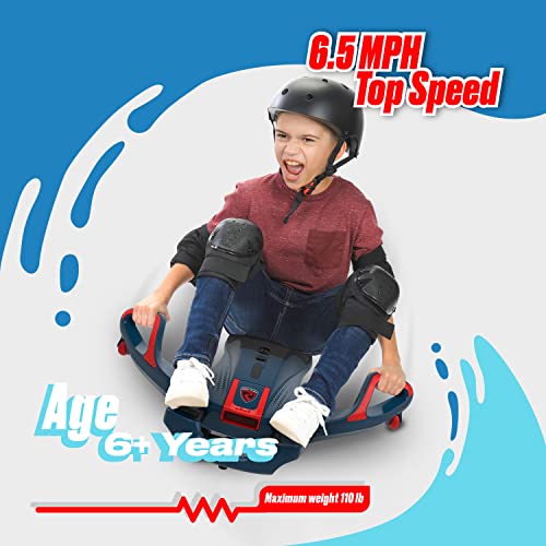 Rollplay Nighthawk Storm Electric Ride On Toy with 12V 7AH Rechargeable Battery, Side Handlebars for Steering, Tall Rear Flag, and Top Speed of 6.5 MPH (24-Volt) from Rollplay