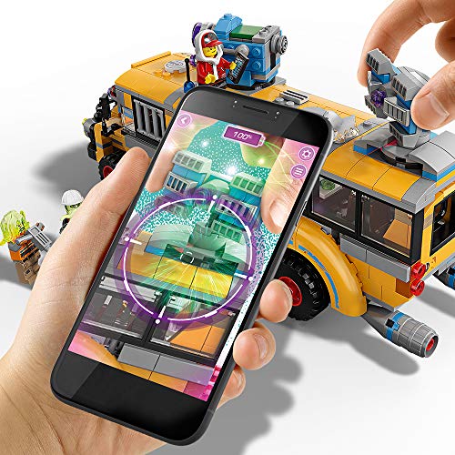 LEGO Hidden Side Paranormal Intercept Bus 3000 70423 Augmented Reality [AR] Building Kit with Toy Bus, Toy App Allows for Endless Creative Play with Ghost Toys and Vehicle (689 Pieces) by LEGO