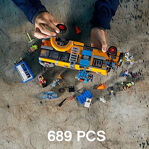 LEGO Hidden Side Paranormal Intercept Bus 3000 70423 Augmented Reality [AR] Building Kit with Toy Bus, Toy App Allows for Endless Creative Play with Ghost Toys and Vehicle (689 Pieces) by LEGO