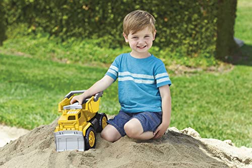 Matchbox Large-Scale Sand Truck with 5 Die-Cast Toy Construction Vehicles in 1:64 Scale, Indoor & Outdoor Play from Mattel