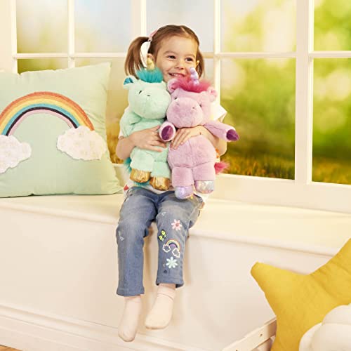 B.toys by Battat Plush Unicorn â Stuffed Animal â Soft Purple Unicorn Toy â Washable Toys for Baby, Toddler, Kids â Happyhues â Penny Periwinkle â 0 Months +, (BX2078Z) by Branford Ltd.