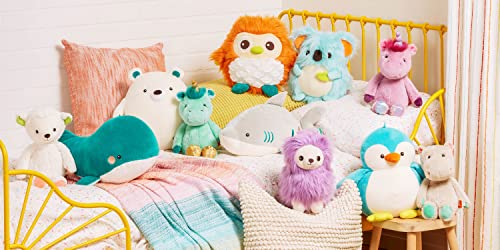 B.toys by Battat Plush Unicorn â Stuffed Animal â Soft Purple Unicorn Toy â Washable Toys for Baby, Toddler, Kids â Happyhues â Penny Periwinkle â 0 Months +, (BX2078Z) by Branford Ltd.