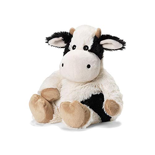 Intelex Warmies Microwavable French Lavender Scented Plush, Black & White Cow Warmies by Intelex