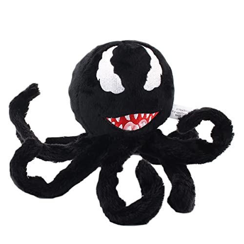 jschoclatt Venom Plush Toys Figure 10inch, Mood Octopus Stuffed Animal, Venom Symbiote Wrist Hugger Plush Toy by jschoclatt