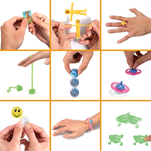 80 Packs Pre Filled Easter Eggs with Novelty Toys and Stickers, 2 3/8â 80 Bright Colorful Easter Eggs for Easter Basket Stuffers, Easter Party Favors, Easter Egg Hunt, Classroom Events from Joyin, Inc.