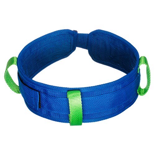Cow&COWGait Belt with 3 Handles and Metal Loop for Physical Therapy 4 inches(36inches-42inches) by COW&COW Care