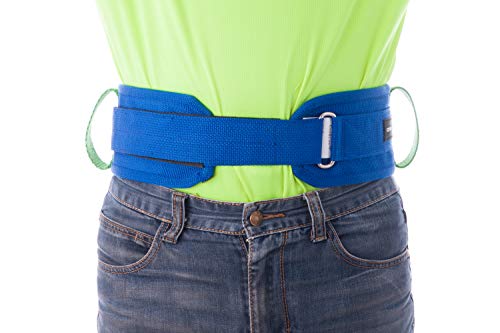 Cow&COWGait Belt with 3 Handles and Metal Loop for Physical Therapy 4 inches(36inches-42inches) by COW&COW Care