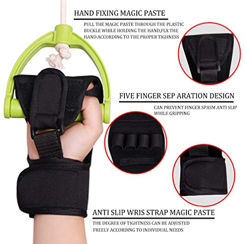 Finger Splint Brace ability,KIKIGOAL Finger Gloves Brace Elderly Fist Stroke Hemiplegia Hand Training by KIKIGOAL