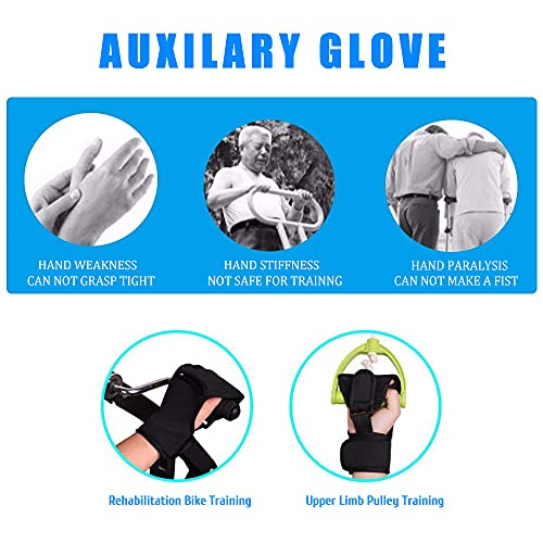Finger Splint Brace ability,KIKIGOAL Finger Gloves Brace Elderly Fist Stroke Hemiplegia Hand Training by KIKIGOAL