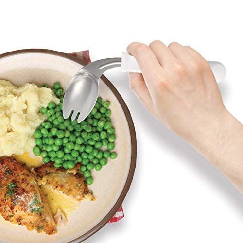 Right Handed Grip Easy Offset Spork by Rehabilitation Advantage